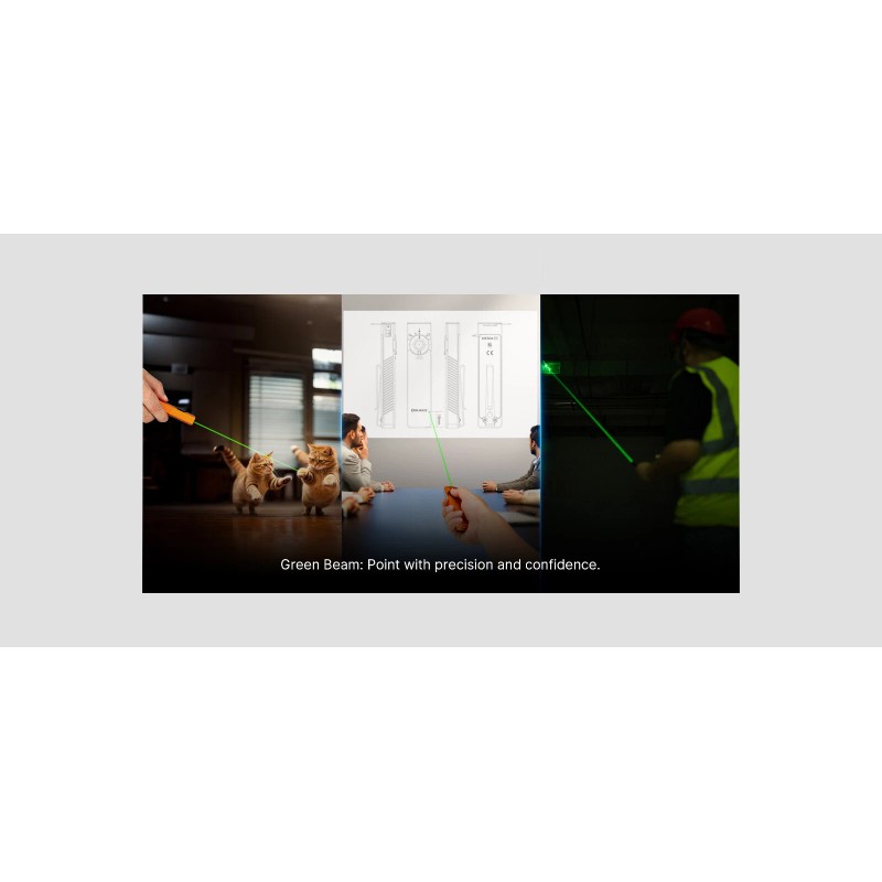 Olight Arkfeld Pro Orange Best Mom CW Flat Flashlight, LED/UV/Green