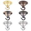 ElekTek Ceiling Chandelier Hook Plate 65mm - Solid Brass