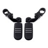 XFMT Black 1-1/4" 32mm Motorcycle Short Angled Highway Engine Guard