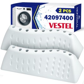 Drum rib for washing machine, 2 pieces, 140 x 47 x 41 mm, with original code 42097400 for Vestel MONTERAL