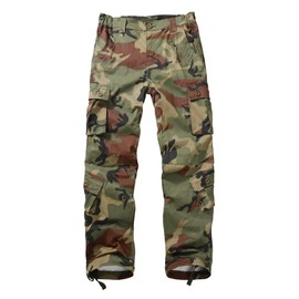 KOCTHOMY Women's Cargo Pants, Ripstop Casual Cotton Camo Military Army Combat Work Pants with 8 Pockets C29 4