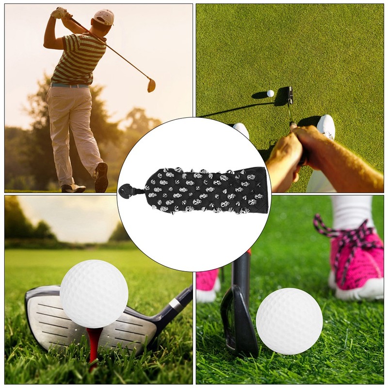 PU Waterproof Golf Putter Cover Club Protection Headcover Supplies Skull