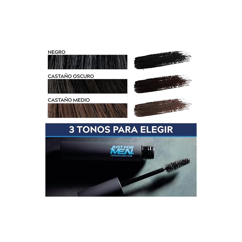 Just For Men Retoque Instantáneo de Canas y Cejas Negro