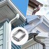 VYH 2" x 3" Rain Gutter Downspout Drop Outlet Aluminum