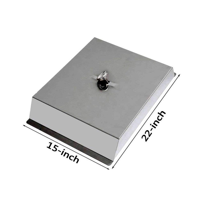 Skyflame Universal Stainless Steel Pizza Oven Kit with Stone for