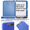 Tsudoku Clip Board Organizer Clipboards with Storage Nursing Clipboard Foldable