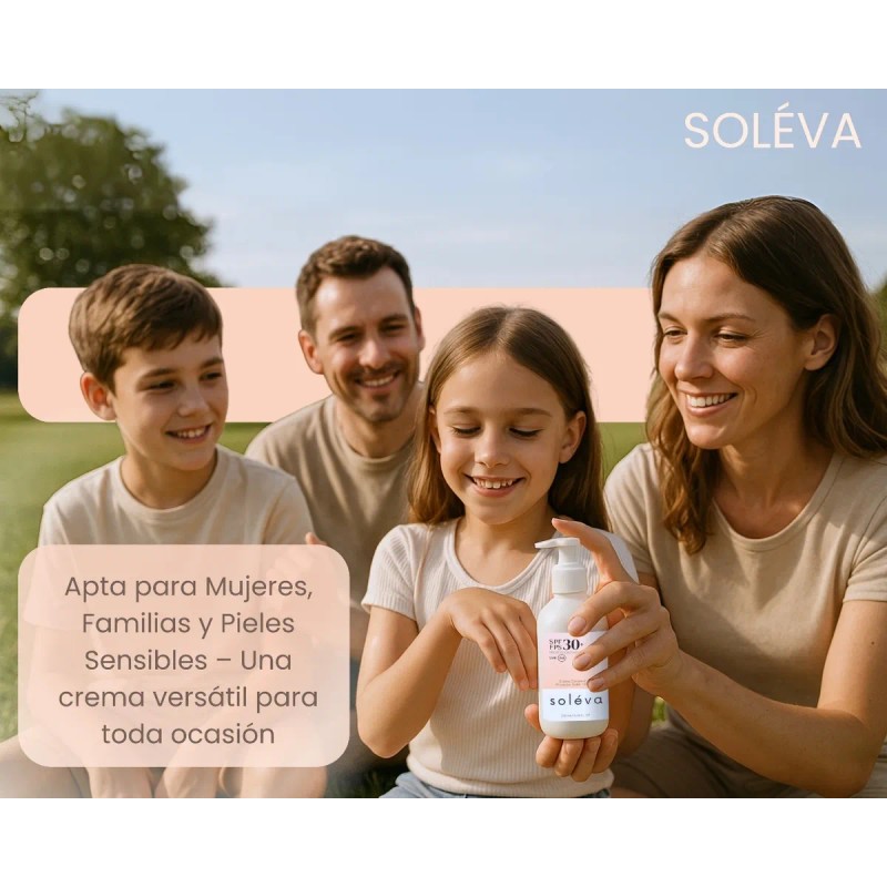 Crema Solar Soleva Fps Uvb Invisible 250