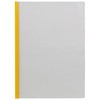 eco-eco A4 50% Recycled Bag 5 Easy Slide Files, Coloured