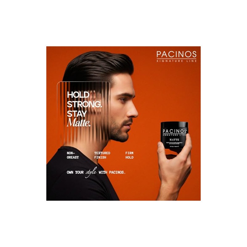 Pacinos DRYFI No-Shine Matte Paste - Matte Finish Styling Paste