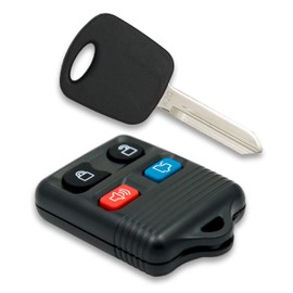 Keyless2Go Repuesto para llave de coche con mando a distancia de entrada para vehículos que utilizan autoprogramación con llave de coche de transpondedor sin cortar H72
