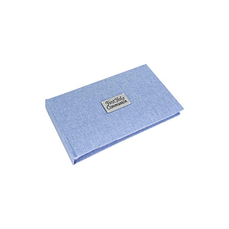 First Holy Communion Photo Album - Soft Blue (Holds 40