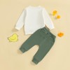 KMBANGI Toddler Baby Boy Farm Outfits Kids & Chickens Are