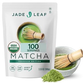 Jade Leaf Matcha Té Verde Matcha Orgánico Premium De Grado Ceremonial - Japonés - Culinario, Ingredientes, Salón De Té Ceremonial Barista, Latte,...  