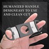 Cigar Cutter with Sharp Blade, Stainless Steel and Cigar Guillotine