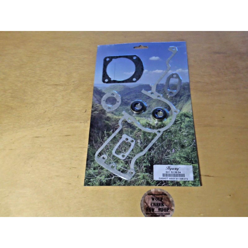For Husqvarna Hyway Gasket set and crankshaft seals for Husqvarna
