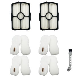 HZ4002 Replacement Filter for Shark Detect Pro Max Upright Vacuum - 2 Pack HEPA Filters + 4 Pack Foam & Felt Filters
