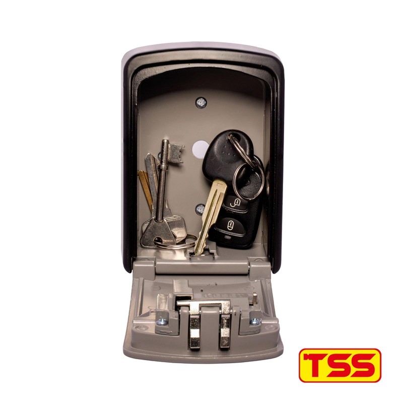 TSS Extra Large Wall Mounted Key Safe Lock Box- 4
