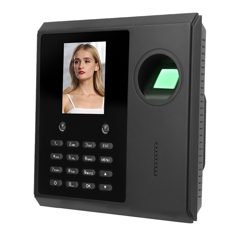 2.5in Face Fingerprint Time Attendance Access Control Machine w/ Network