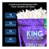 King Protein Creatina Monohidratada Creapure® - 500g Sabor Sin sabor