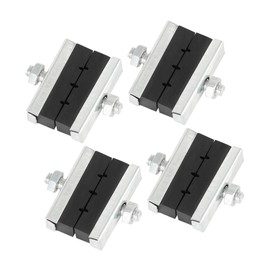 BULLSPANN Bicycle Brake Pads Bicycle Block Shoe Pads for Mountain Bike MTB Bicycle 40mm 66cm Bicycle Tire 4 Pairs