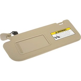 Dorman 74212 Driver Side Sun Visor Compatible with Select Hyundai Models, Beige