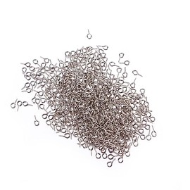 COHEALI 300 Piezas Tornillos De Ojo Para Joyería Plata Mini Pernos De Ojo Creativos Accesorios Para Bisutería Diy Manualidades Colgantes De Tornillo