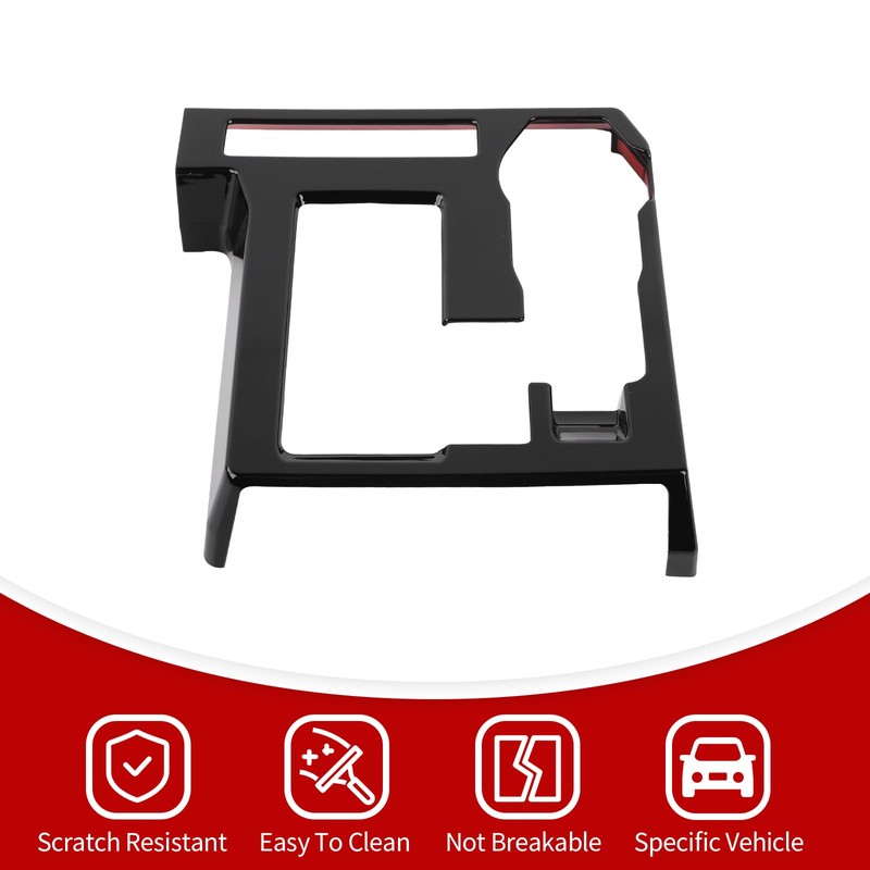JeCar Gear Shift Panel Cover Interior Decoration Trim Compatible with