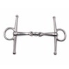 AMKA Double Jointed Solid Stainless Steel Snaffle Bit Thickness 16