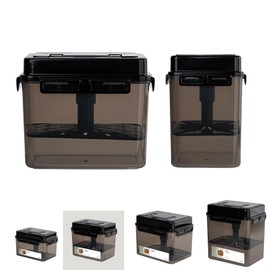 BALWOO SMART Automatic Press Plate Food Storage Container for Kimchi Sauerkraut Pickle Fermentaion/Airtight Lid Food Storage Container for Preserved Food Bulk Fermentation (5L / 1.3 gal)
