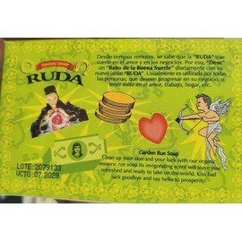 Nuestra Salud 3 BARS - Rue Soap jabon De Ruda Esotérico (esoteric Rue Soap)