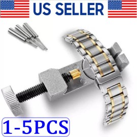 Unbranded Metal Adjustable Watch Band Strap Bracelet Link Pin Remover Repair Tool Kit US - 4 Pack