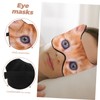 VICASKY Cute Cartoon Sleeping Eye Mask Funny Dog Design Soft