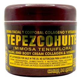 Crema De Tepezcohuite Para La Noche 120 Grs                                                                                                           