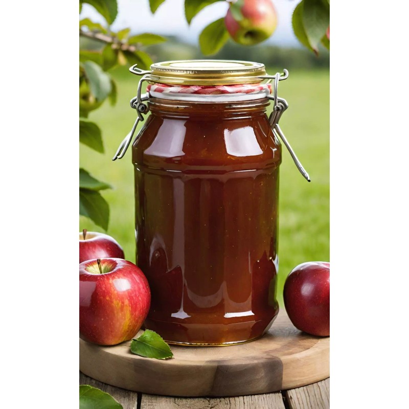 HOMEMADE FRESH MADE 1.8 kg 4 lbs. APPLE JAM APPLE