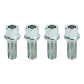 Aoutecen Machine Screws, Pack of 4 Wheel Hub Screws, Iron Wheel Base Bolts, M14 x 1.5 Thread Accessories, Compatible with /A4L/// /Q5