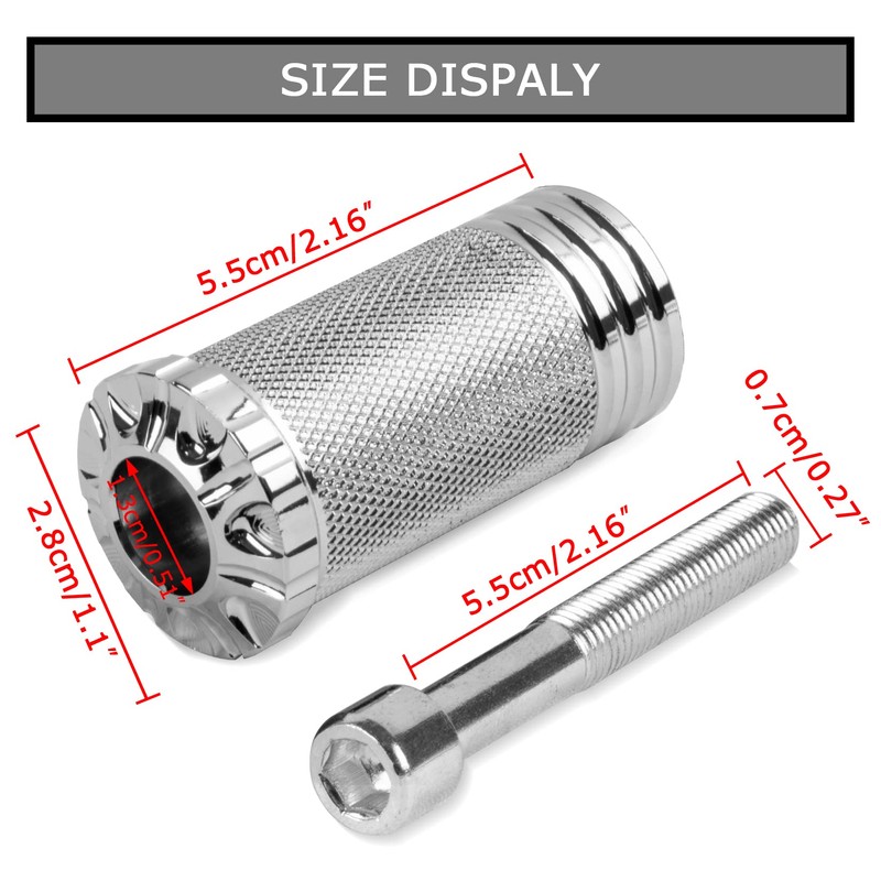 PSLER Motorcycle Shifter Peg Shift Lever CNC Billet Foot Pegs