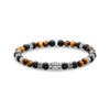 THOMAS SABO A2087-507-7 Unisex Bracelet Tiger's Eye Elements 925 Sterling