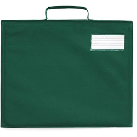 Quadra Classic Book Bag - 5 Litres (One Size) (Bottle Green)