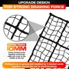 [Premium] 5'x7' Heavy Duty Cargo Net Stretches to 10' x
