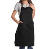 BIGHAS Adjustable Bib Apron with Long Ties for Women Men