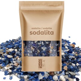 Sodalite Crystals for Positive Transformation 80g 100% Natural Stone Facilitates Positive Changes in Your Life