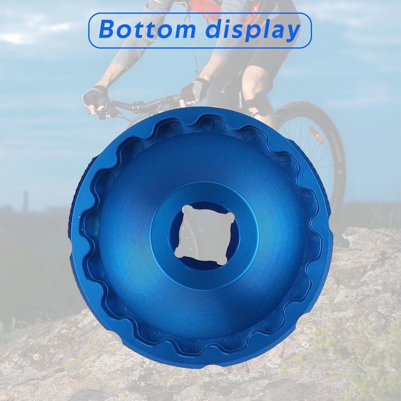 HAPPOW Bottom Bracket Tool–16-Notch 44mm 3/8" Drive for Bicycle Tools