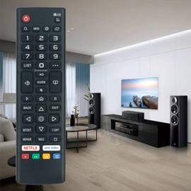 Replacement Universal Remote Control Suitable for Gelhard/Smart Tech 40QW01V, GTV2226, GTV2492 FHD QLED webOS Television