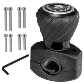 Spurtar Handle Spinner Adjustable 30mm~42mm Fits Cars, Trucks, Tractors, Mowers, Forklifts, etc. Car Accessory Steering Wheel Spinner Knob for HiAce AIN-087
