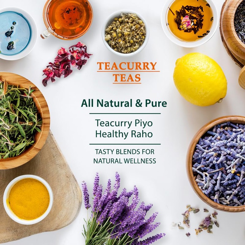 Teacurry Bad Breath Tea (30 Tea Bags) - Herbal Tea