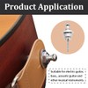 Guitar Strap Buttons, Pack of 2 Guitar Strap Locks, Guitar