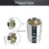 Utoolmart 1/2-Inch Drive 19mm 6-Point Shallow Socket, Metric, Cr-V Chrome-vanadium