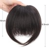 Flequillos Postizos Flequillo de pelo for mujer, flequillo francés sintético