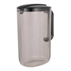 Alipis Large Capacity Cold Water Kettle Beverage Refrigerator Jug Water Jug Filter Pitcher Black