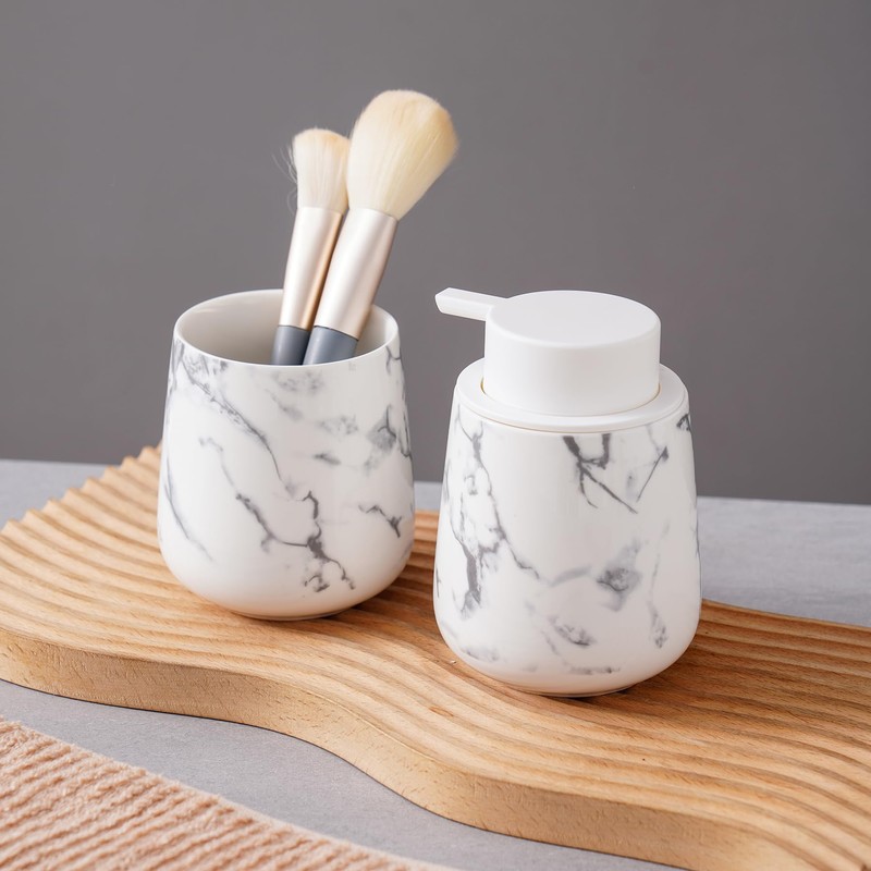 Soap Dispenser Foam Pottery Refill (Marble)